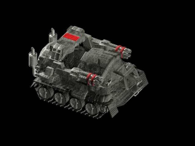 Gatling gun Frame44
