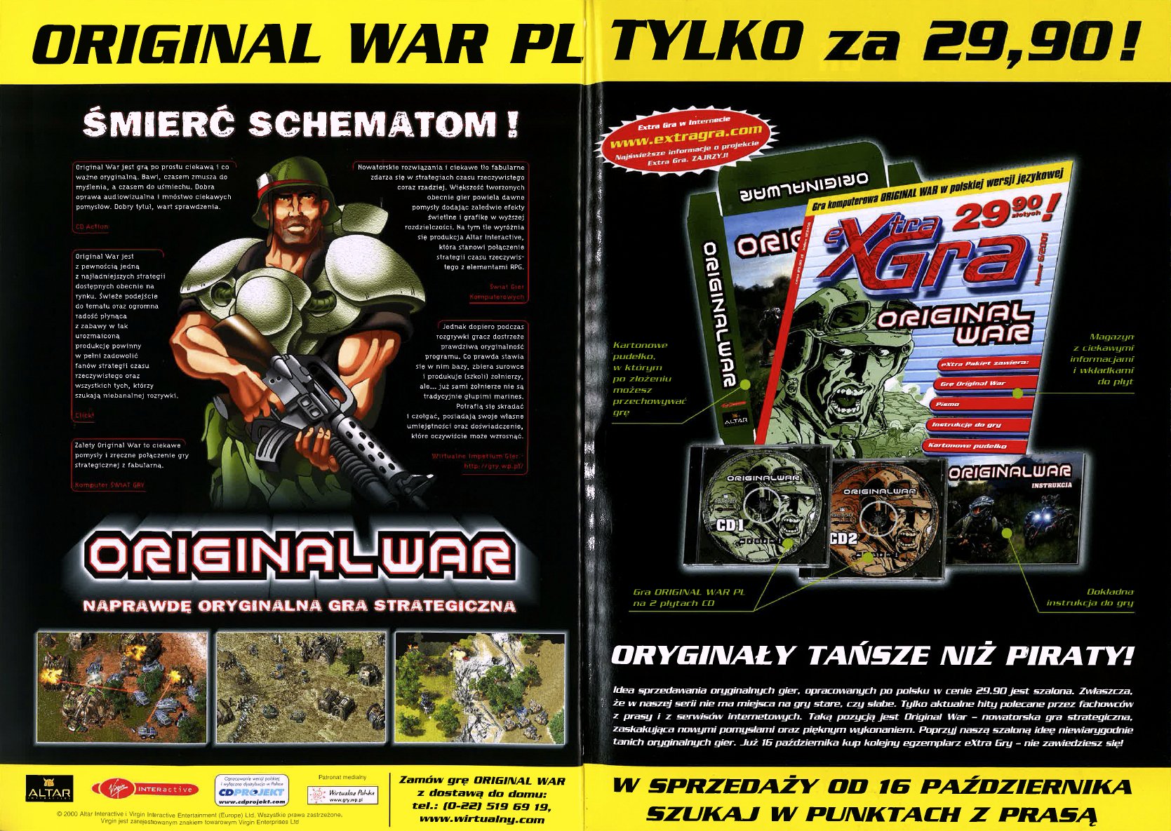 PL reklama Original War eXtra Gra